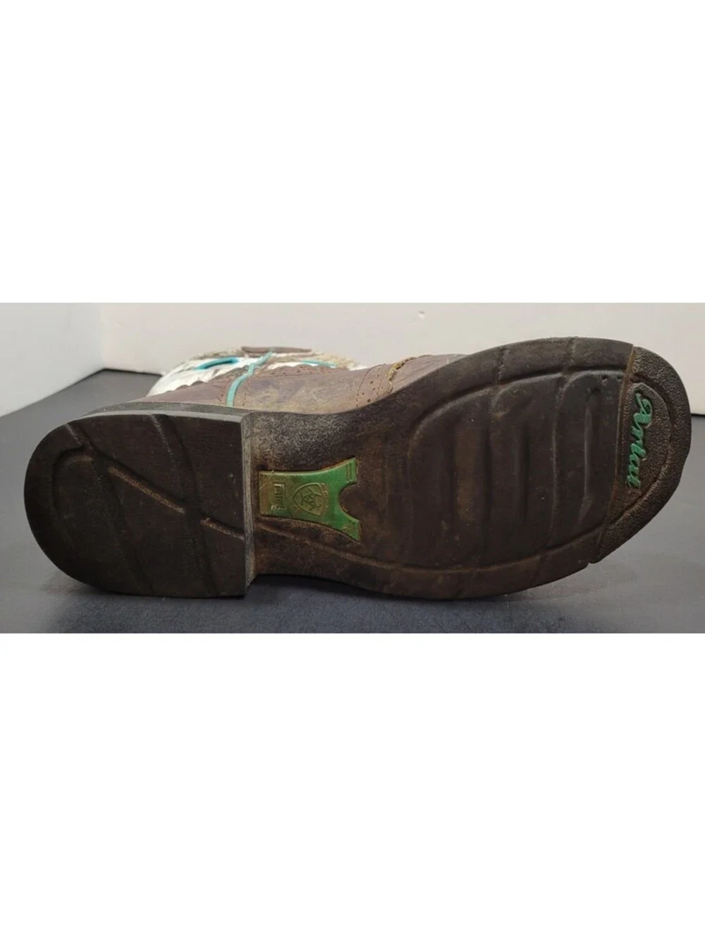 Ariat Fatbaby Women Size 8B Brown Camo Classic Cowgirl Western Boots 10009503
